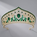 light Luxury Full-Diamond Bridal Crown Tiara