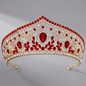 light Luxury Full-Diamond Bridal Crown Tiara