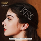 rhinestone Letter Hair Clip Minimalist One-Word Side Hairpin