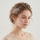handmade Wire-Wrapped Rhinestone U-Shaped Hairpin Comb