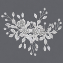 handmade Wire-Wrapped Rhinestone U-Shaped Hairpin Comb