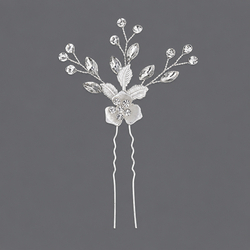 Floral Vine Silver Hair Stick (Single) Hs-J4794s