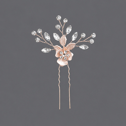 Floral Vine Rose Gold Hair Stick (Single) Hs-J4794rg