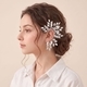 vintage Crystal Leaf Elf Ear Cuff No Piercing
