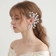 vintage Crystal Leaf Elf Ear Cuff No Piercing