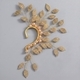 vintage Crystal Leaf Elf Ear Cuff No Piercing