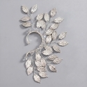 vintage Crystal Leaf Elf Ear Cuff No Piercing