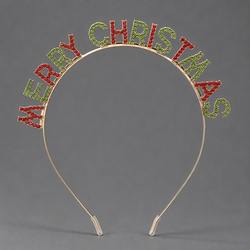 Merry Christmas Letter Headband Ts-J3354cai