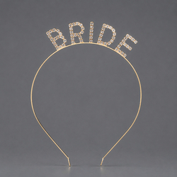 Gold Light Luxury Bride Letter Headband Ts-J2222g