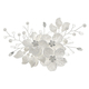chinese Style Acrylic Flower Hair Clip With Pearl For Hanfu Cheongsam