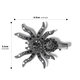 rhinestone Spider Hair Clip HS-J6429 creative Halloween Party Costume Hair Clip Black Alloy Rhinestone
