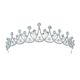 girls' Heart Rhinestone Crown Headband