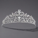 girls' Heart Rhinestone Crown Headband