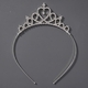 girls' Heart Rhinestone Crown Headband
