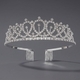 girls' Heart Rhinestone Crown Headband