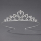 girls' Heart Rhinestone Crown Headband