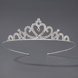 Silver Girls Birthday Crown Ts-J3275s