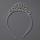girls' Heart Rhinestone Crown Headband