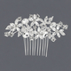 light Luxury Floral Rhinestone Hair Comb