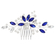 handmade Rhinestone Pearl Hair Comb For Wedding And Hanfu Updo