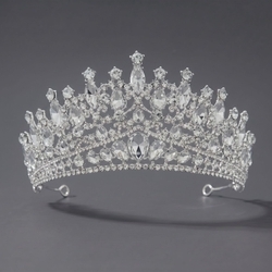 Silver Light Luxury Queen Crown Ts-J3119s