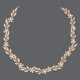 alloy Leaf Pearl Rhinestone Bridal Headband