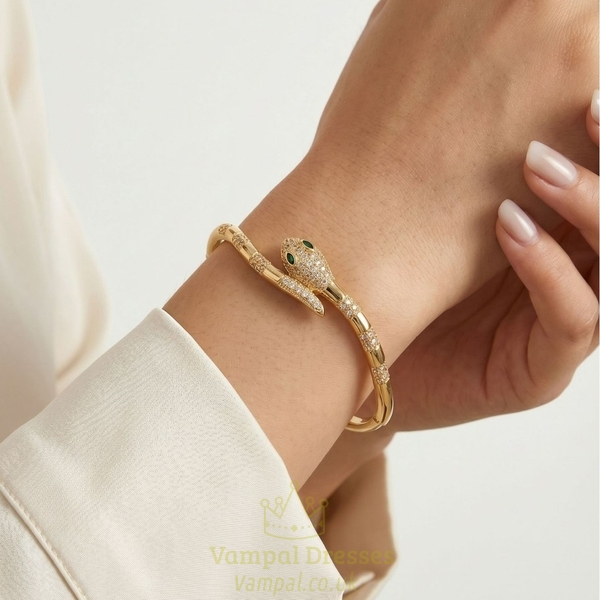 korean Style Minimalist Rhinestone Zircon Stackable Bangle Bracelet