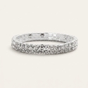 korean Style Minimalist Rhinestone Zircon Stackable Bangle Bracelet