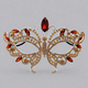 luxury Alloy Diamond-Studded Half-Face Masquerade Mask
