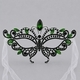 luxury Alloy Diamond-Studded Half-Face Masquerade Mask