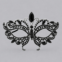 luxury Alloy Diamond-Studded Half-Face Masquerade Mask