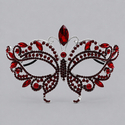 luxury Alloy Diamond-Studded Half-Face Masquerade Mask