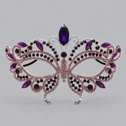 Purple Diamond Half-Face Mask Fs-J029p