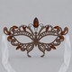 luxury Alloy Diamond-Studded Half-Face Masquerade Mask