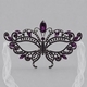 luxury Alloy Diamond-Studded Half-Face Masquerade Mask