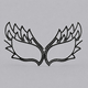 luxury Alloy Diamond-Studded Half-Face Masquerade Mask