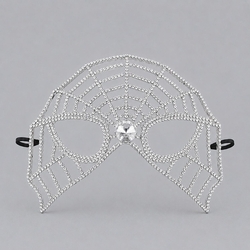 White Diamond Halloween Party Mask Fs-J024