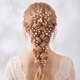 pearl Versatile Daily Hairpin Set (7-Piece Set) handwoven Pearl Hairpin Set Bridal Evening Updo Accessory
