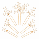 pearl Versatile Daily Hairpin Set (7-Piece Set) handwoven Pearl Hairpin Set Bridal Evening Updo Accessory
