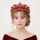 vintage Pearl Floral Bridal Crown