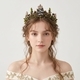 vintage Pearl Floral Bridal Crown