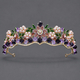 vintage Pearl Floral Bridal Crown