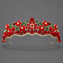 vintage Pearl Floral Bridal Crown