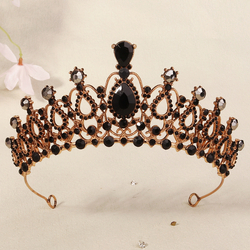 Dark Court Light Luxury Crown Ts-J3002blk