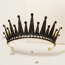 Dark Queen Versatile Crown Ts-J3082blk