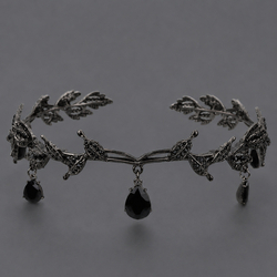 Dark Elf Light Luxury Forehead Pendant Ts-J2957blk