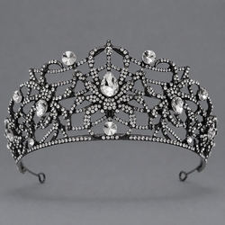 Dark Spider Rhinestone Crown Ts-J3376gm