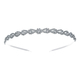 silver Commuter Versatile Headband TS-J3103S minimalist Rhinestone Thin Headband Korean Style Hair Accessory