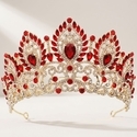 light Luxury Diamond-Studded Bridal Wedding Crown Tiara