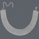 multi-Row Rhinestone Clavicle Necklace